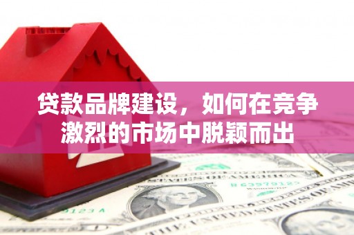 丰宁贷款品牌建设，如何在竞争激烈的市场中脱颖而出