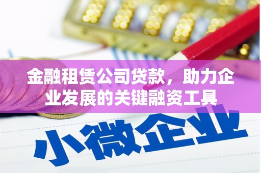 丰宁金融租赁公司贷款，助力企业发展的关键融资工具