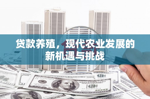 丰宁贷款养殖，现代农业发展的新机遇与挑战
