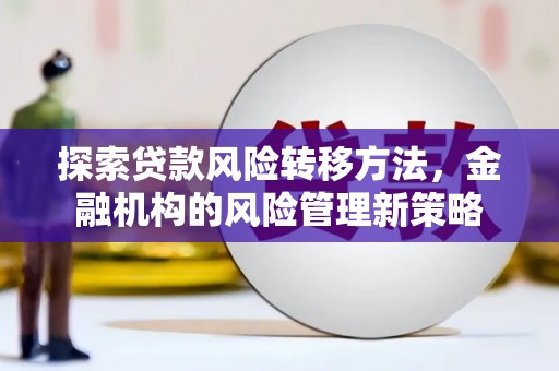 丰宁探索贷款风险转移方法，金融机构的风险管理新策略