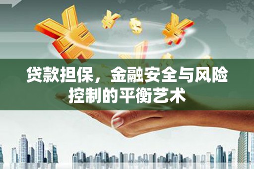 丰宁贷款担保，金融安全与风险控制的平衡艺术