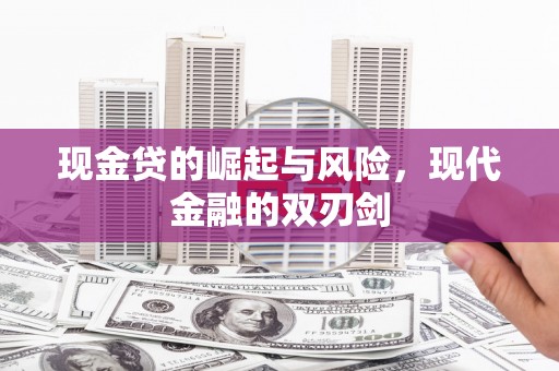 丰宁现金贷的崛起与风险，现代金融的双刃剑