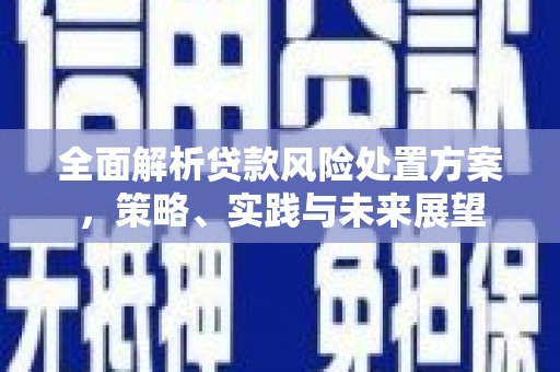 丰宁全面解析贷款风险处置方案，策略、实践与未来展望
