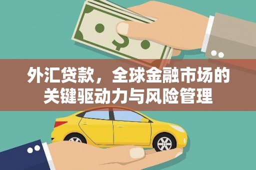 丰宁外汇贷款，全球金融市场的关键驱动力与风险管理
