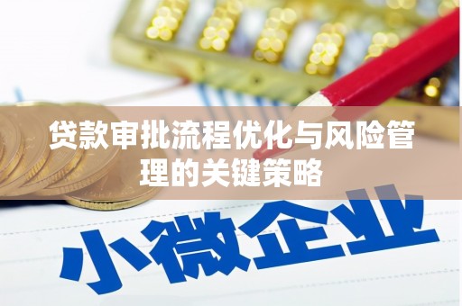 丰宁贷款审批流程优化与风险管理的关键策略