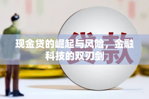丰宁现金贷的崛起与风险，金融科技的双刃剑