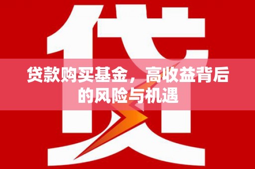 丰宁贷款购买基金，高收益背后的风险与机遇