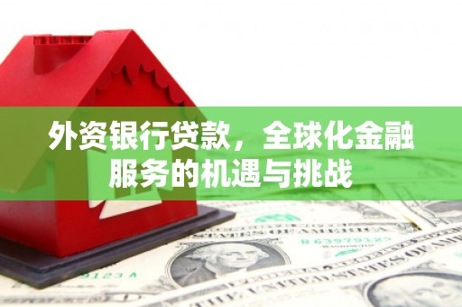 丰宁外资银行贷款，全球化金融服务的机遇与挑战