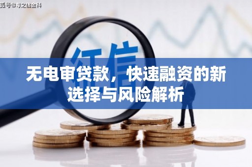 丰宁无电审贷款，快速融资的新选择与风险解析
