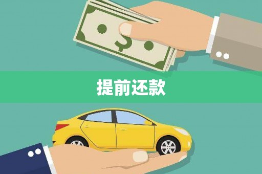 丰宁提前还款