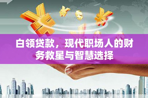 丰宁白领贷款，现代职场人的财务救星与智慧选择