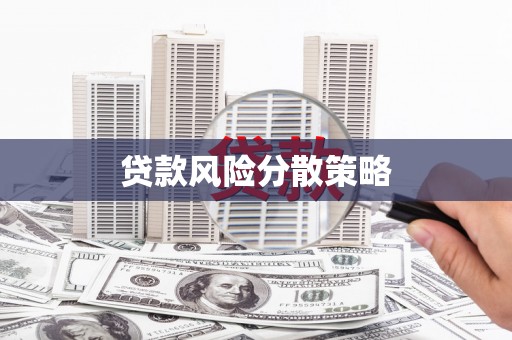 丰宁贷款风险分散策略