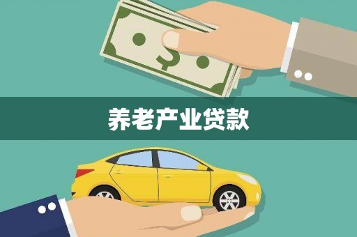 丰宁养老产业贷款