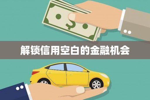 丰宁解锁信用空白的金融机会