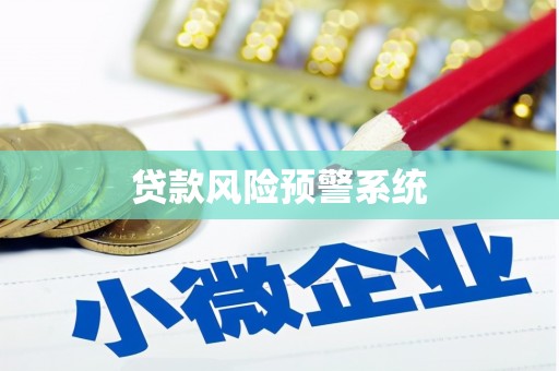 丰宁贷款风险预警系统